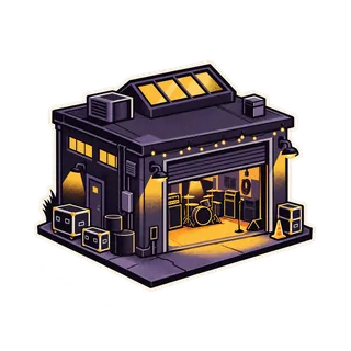 The garage venue