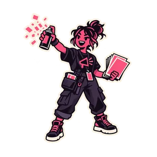 A Hype Crew member
